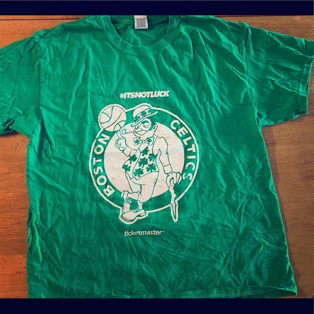 Celtics Green It’s Not Luck T-Shirt